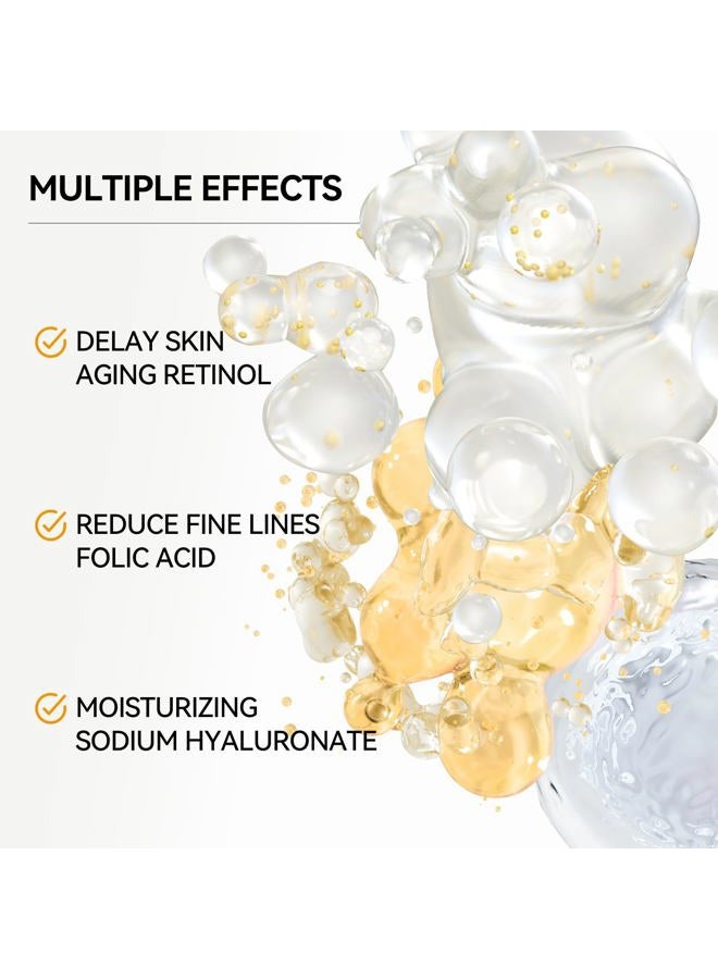 Breylee Vitamin C Serum for Face & Eye (1.4 oz) for Brightening Skin,Dark Spot Remover,Reduce Wrinkle,Anti Aging,Moisturizer with Hyaluronic Acid,Vitamin E,Retinol - Image 5