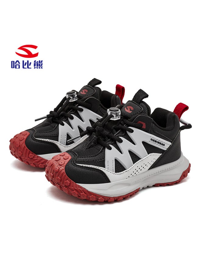 Habib Bear Leather Sneaker Spring And Autumn Casual Shoes Durian Bottom Father Shoes Women's Shoes Boys Shoes A Generation Of Hair