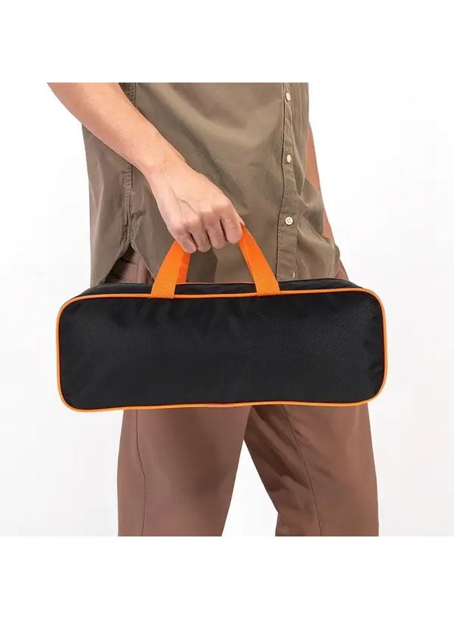 Heavy Duty Tool Organizer 1pc Zippered Compartments Reinforced Strap Durable Fabric Case - Image 3