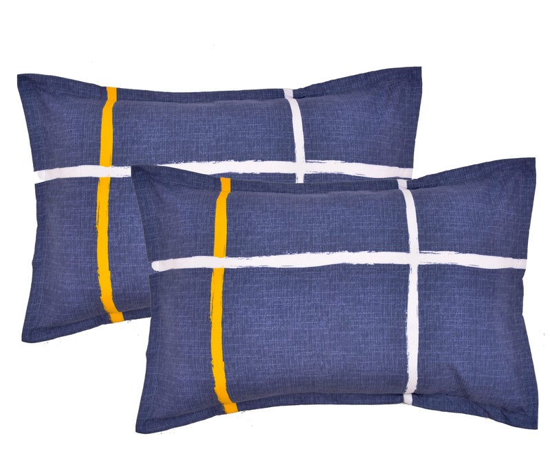 RRC Super Soft Brushed Microfiber Cotton Printed Pillow Covers,Pack of 2,17X27(Inches) 43X63(CM) Pilllow Covers - Image 5