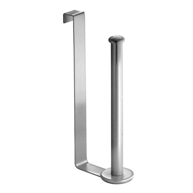 InterDesign Stainless Steel Compact Organizer Caddy Holds 2 Rolls of Toilet Paper, Chrome, 10.75x4.5x2 inches, 2 Roll Reserve, Model 69380 - Image 3