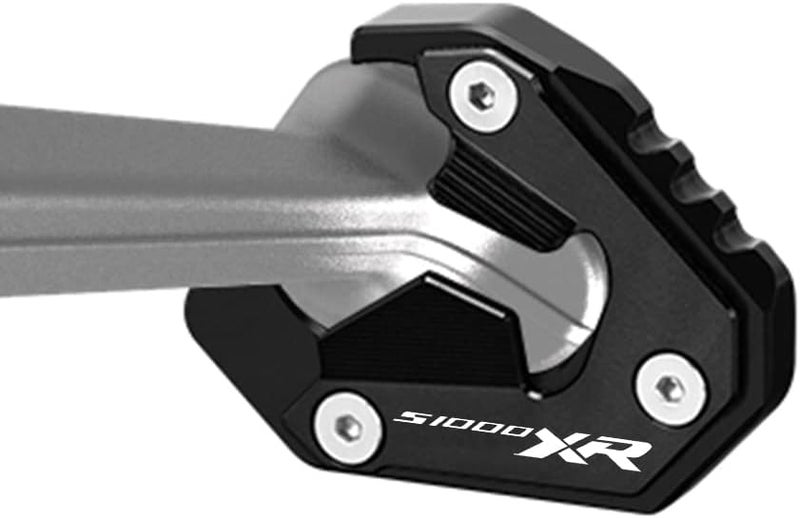 Modeer CNC Kickstand Side Stand Enlarger Pad for BMW S1000XR (2020-2023) - Black - Image 2