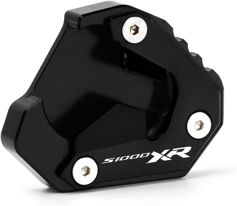 Modeer CNC Kickstand Side Stand Enlarger Pad for BMW S1000XR (2020-2023) - Black - Image 3