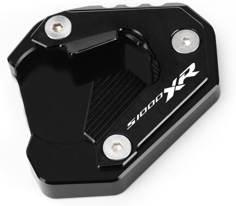 Modeer CNC Kickstand Side Stand Enlarger Pad for BMW S1000XR (2020-2023) - Black - Image 4