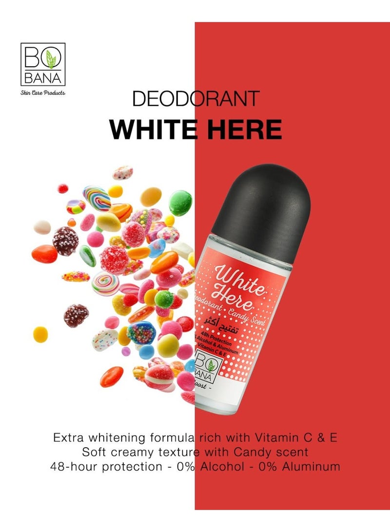 BOBANA Roll On Deodorant Candy Scent-50ml - Image 3