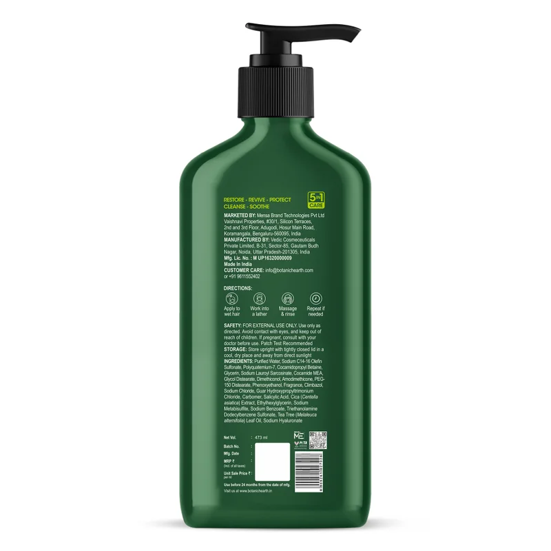 Botanic Hearth Botanic Hearth Restore and repair shampoo 473 ml