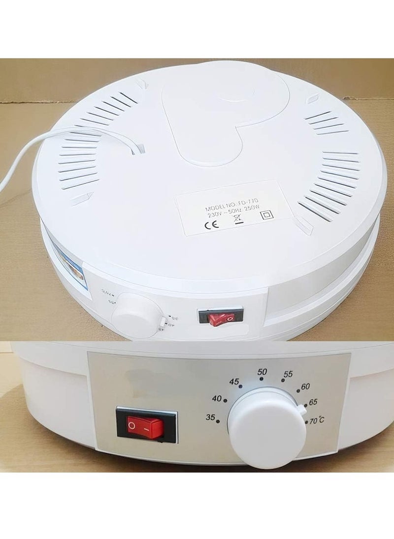 Generic - Electric Food Dehydrator Machine 5 Tray Tier Fruit Dryer Beef Jerky Herbs Dryer with Adjustable Thermostat - Image 1