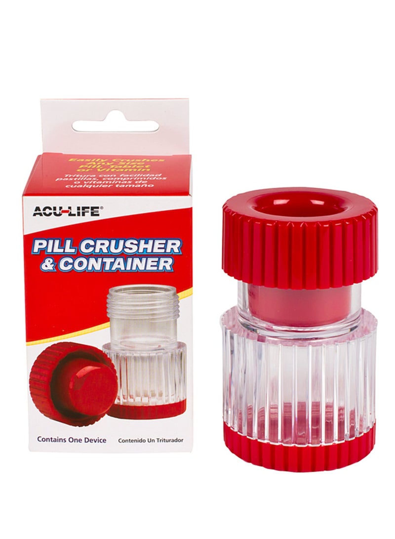 Acu Life Pill Crusher And Container: 12S