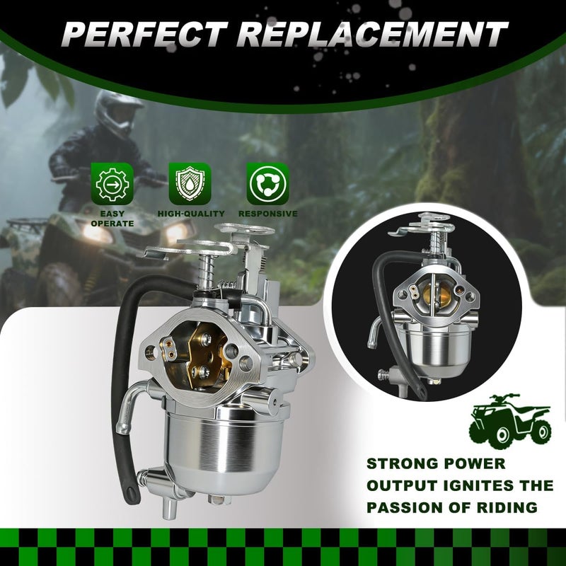 Rebuiman Carburetor with Fuel Pump for Kawasaki Mule 600 610 SX XC SC 4x4 - Image 4