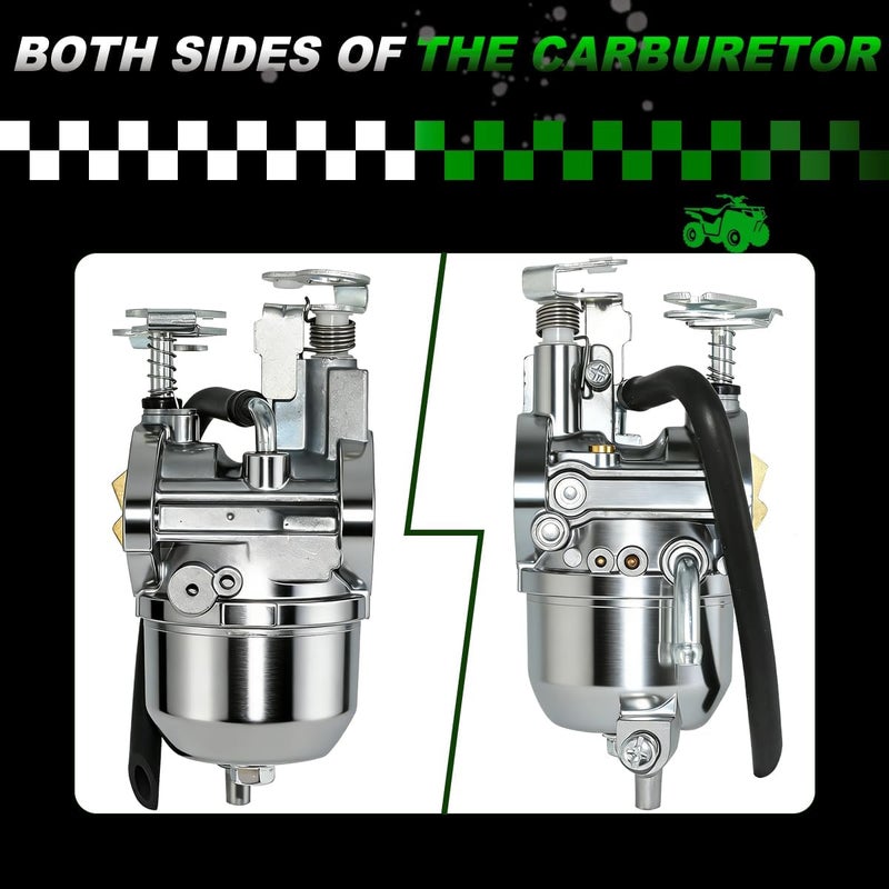 Rebuiman Carburetor with Fuel Pump for Kawasaki Mule 600 610 SX XC SC 4x4 - Image 2
