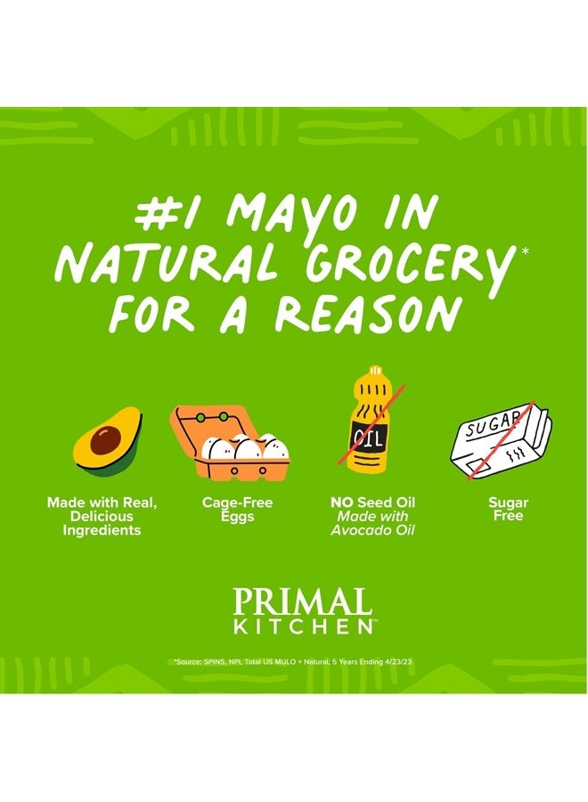 Primal Kitchen مايونيز أصلي مضغوط مصنوع من زيت الأفوكادو، 17 أونصة - Image 3
