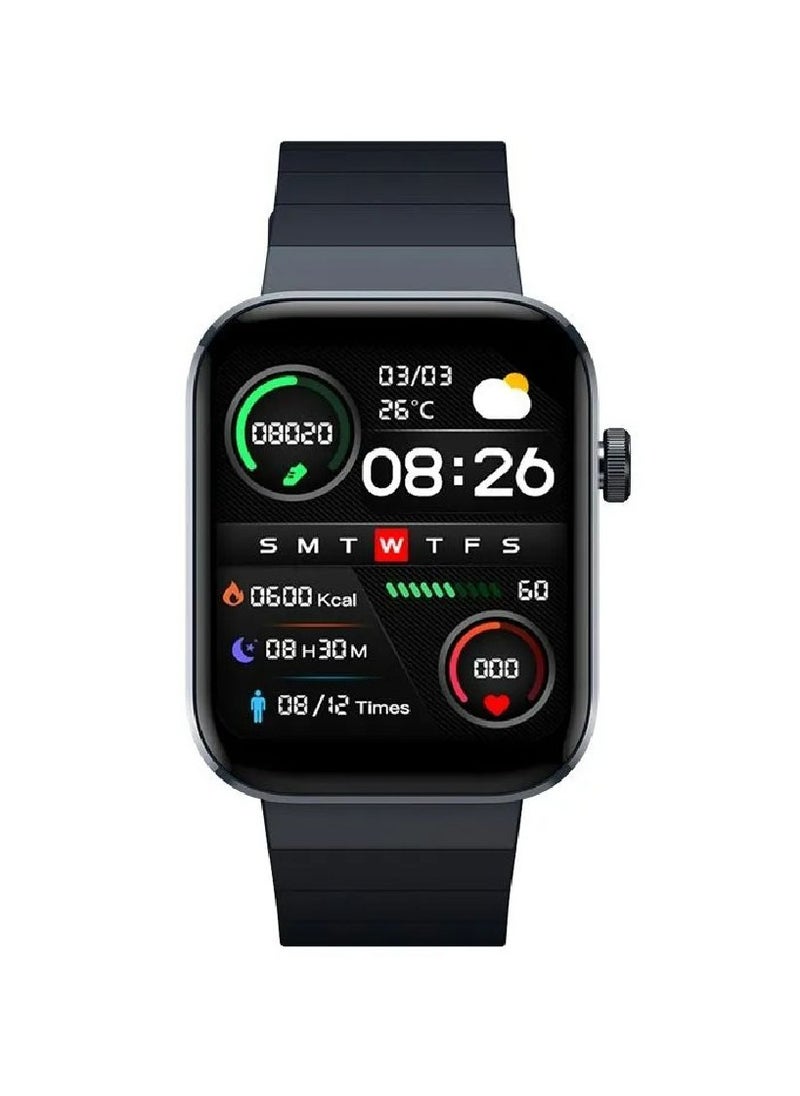 Mibro - T1 Smartwatch 1.6 inch Amoled HD Display 20 Sport modes Heart Rate monitoring SpO2 with Bluetooth Calling - Image 1