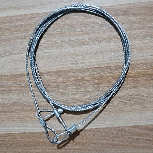 OMOTOOL Safety Cable Lock (2 Pack) 48" Long Stainless Steel Tether Lanyard Luggage Lock Safety Cable for gopro,Action Cameras - Image 3