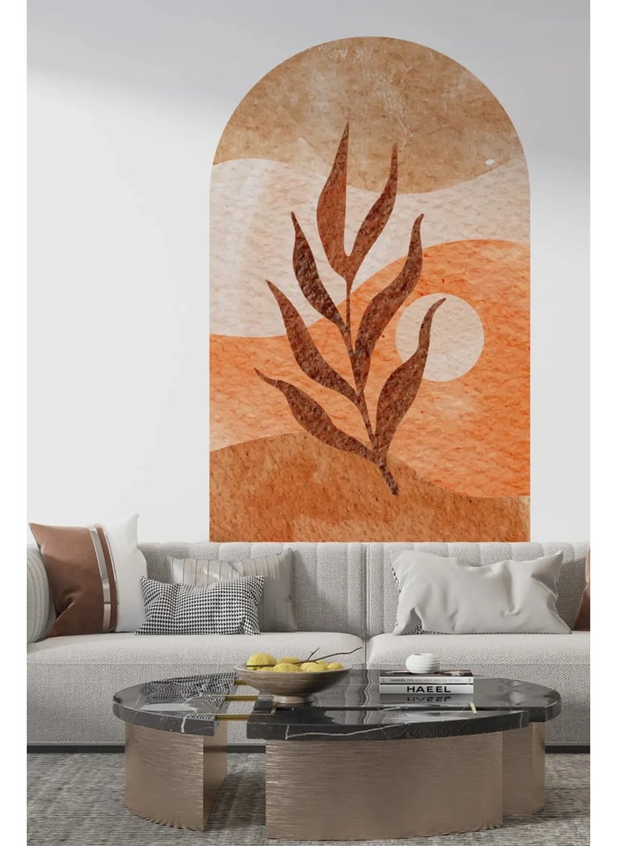 Kt Grup Boho Sunset Desert Landscape Arch Arch Pastel Color Wall Sticker  - Image 4
