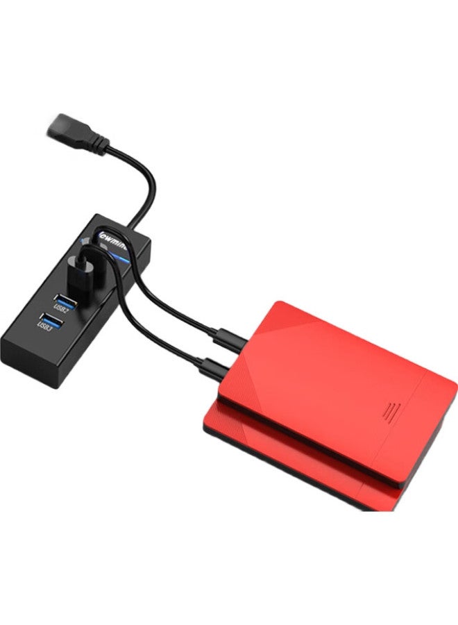 Newmine Usb Hub 3.0, 4-Port Expansion, For Laptops, Desktops, And Smartphones, Multi-Port Extension Cable, Converter, Approximately 1 Meter - Image 1