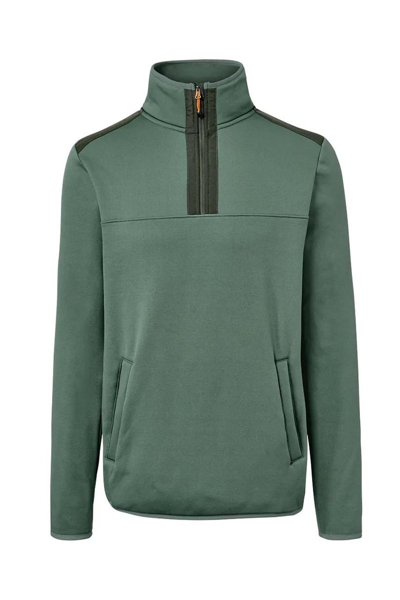 Tchibo Men Sportswear Fit Sweater, Green - Image 2