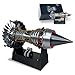 HI-REEKE HIREEKE Jet Engine Model Kit TR900 Turbofan Aircraft Engine Model 3D Printing Toy for TeenRotatable - Image 2