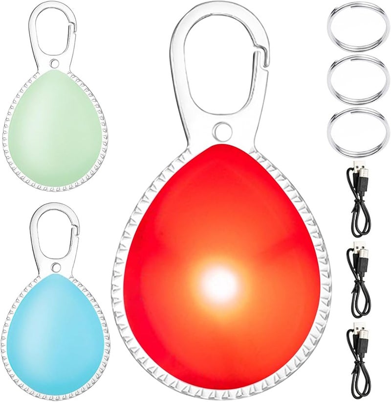 Rechargeable Waterproof Dog Collar Light LED Pet Night Safety Light for Walking Running Camping - Image 5