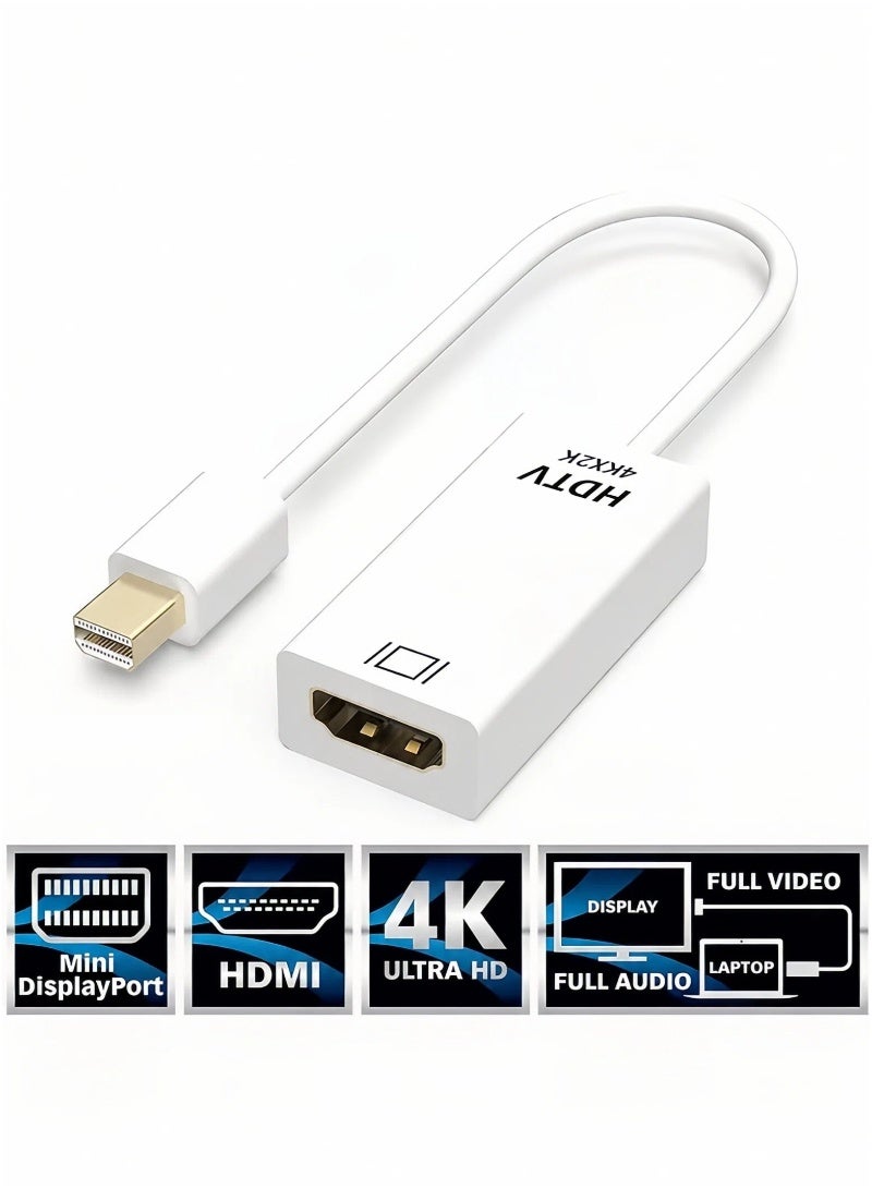 سوق النجوم محول لمنفذ الشاشة من HDTV إلى وصلة mini displayport لأجهزة أبل ماك بوك برو/ إير آي ماك أبيض - Image 2