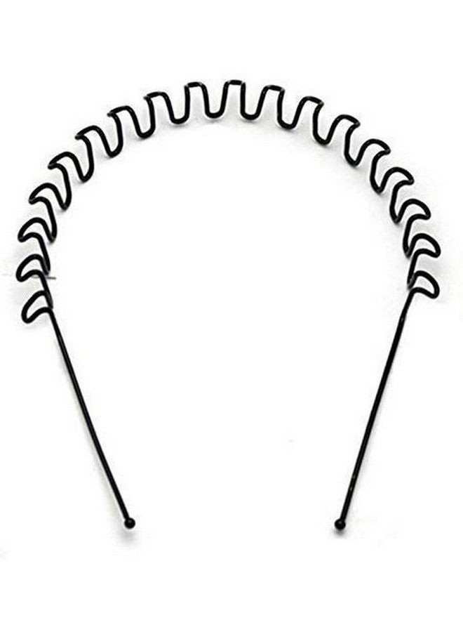 CHANDERKASH Pack of 4, 3pcs Puff Bump Extension with 1 Metal Zig Zag Hair Band - Image 5