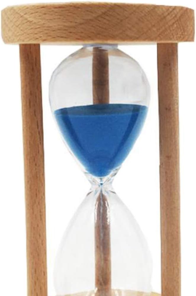klarako Sand Timer, Sandglass Hourglass Sand Clock 6/8/12/20/25 Minutes for Kids, Classroom, Kitchen, Games, Brushing Timer, Home Office Decoration Timers - Blue, 25 mins - Image 2