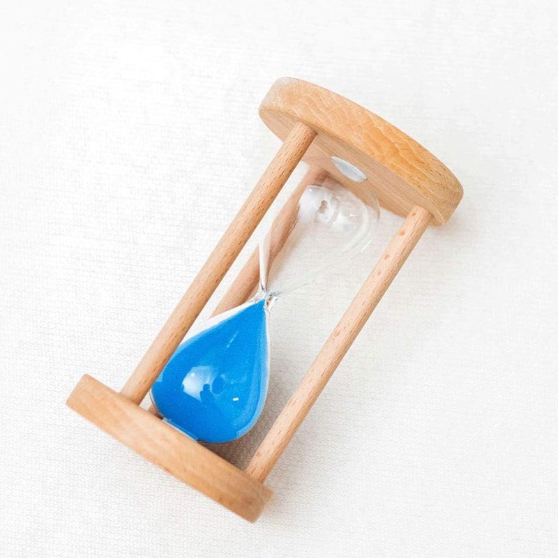 klarako Sand Timer, Sandglass Hourglass Sand Clock 6/8/12/20/25 Minutes for Kids, Classroom, Kitchen, Games, Brushing Timer, Home Office Decoration Timers - Blue, 25 mins - Image 1