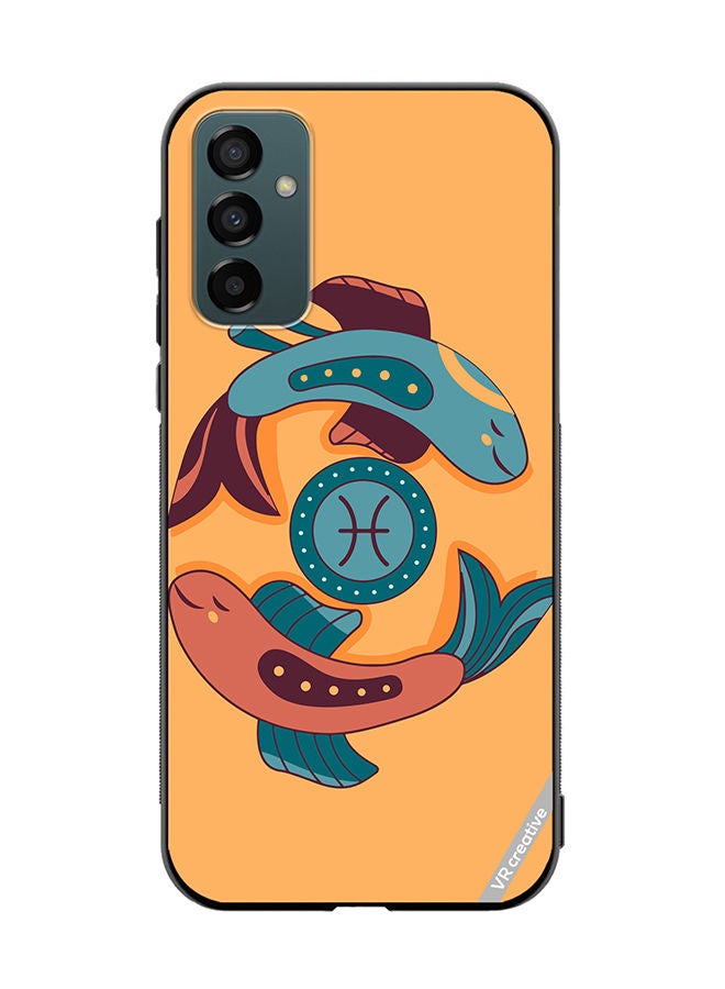 VR CREATIVE Protective Case Cover For Samsung Galaxy M23 Whale Zodiac Signs Design Multicolour - Image 1