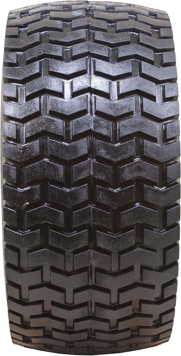Marathon Marathon 30426 15x6506 Flat Free Lawnmower Tire on Wheel 3 Hub 34 Bushings  - Image 2