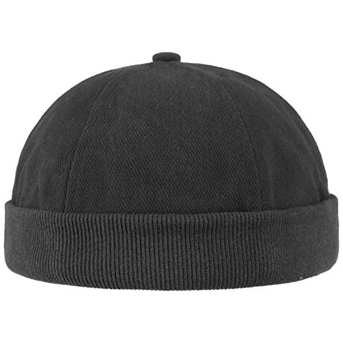 Lipodo Cotton Docker Cap Women/Men Black One Size - Image 1