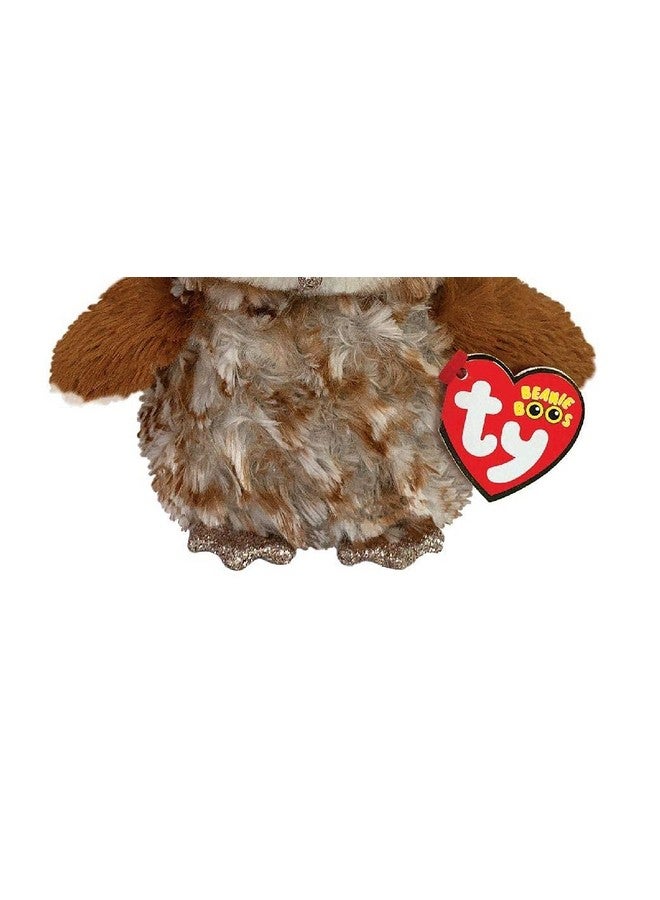 TY T36326 Percy BARN OWL-Beanie BOOS, Multicolored, 15 Cm - Image 3