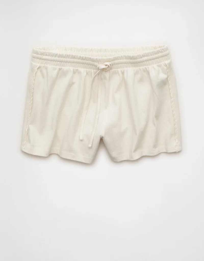 American Eagle  AE High-Waisted Fleece Short for Women | Best Price UAE
