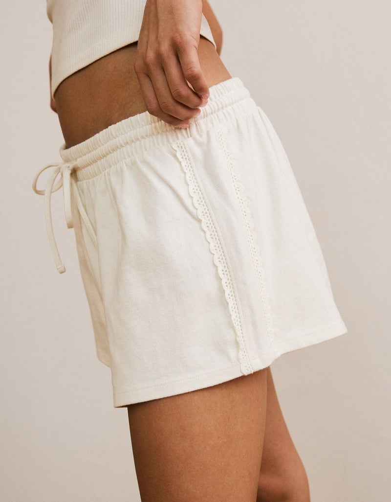 American Eagle AE High-Waisted Fleece Short - Image 3