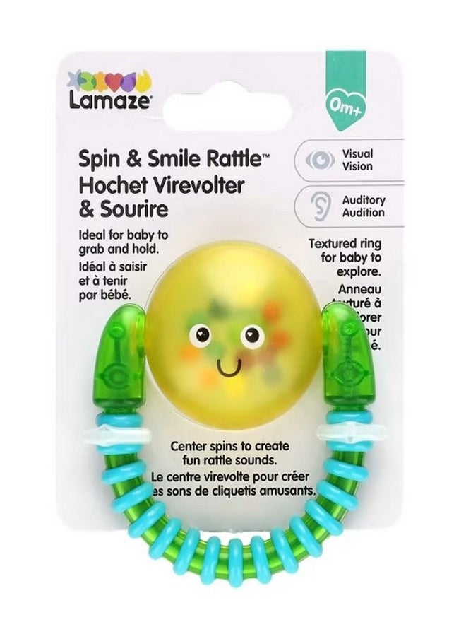 Lamaze - Spin and Smile Rattle 0 Months 1 Count - Image 1