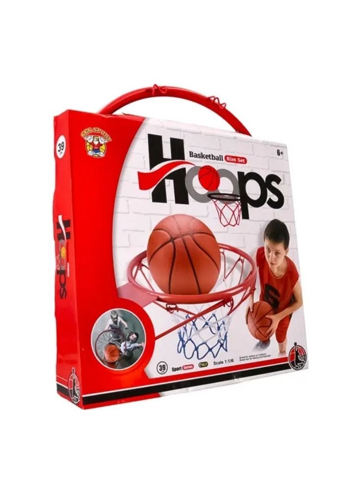Hoops Basketball Stand Set with Adjustable Stand - Image 3