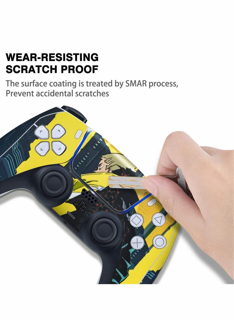 Captaintech Skin for PlayStation 5 Disc Version, Sticker for PS5 Vinyl Decal Cover for Playstation 5 Controller - Image 3