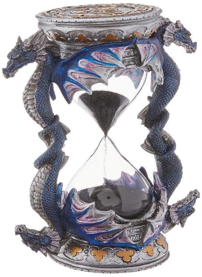 Design Toscano Design Toscano WU70646 Death's Door Dragon Gothic Decor Statue Hourglass Sand Timer, 6 Inch, Single  - Image 1