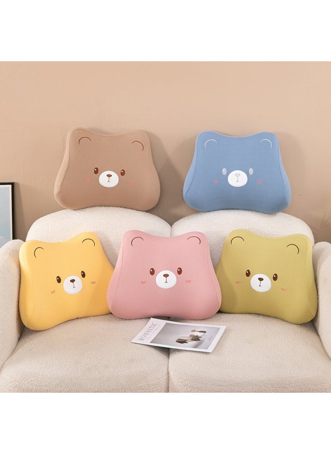 Generic - Cartoon Zero Pressure Memory Foam Waist Nap Pillow Office Student Seat Cushion Sleeping Cute Plush Pillow-Specifications:Rabbit-Color:Color Can Be Remarked, No Remark Will Be Sent Randomly - Image 1