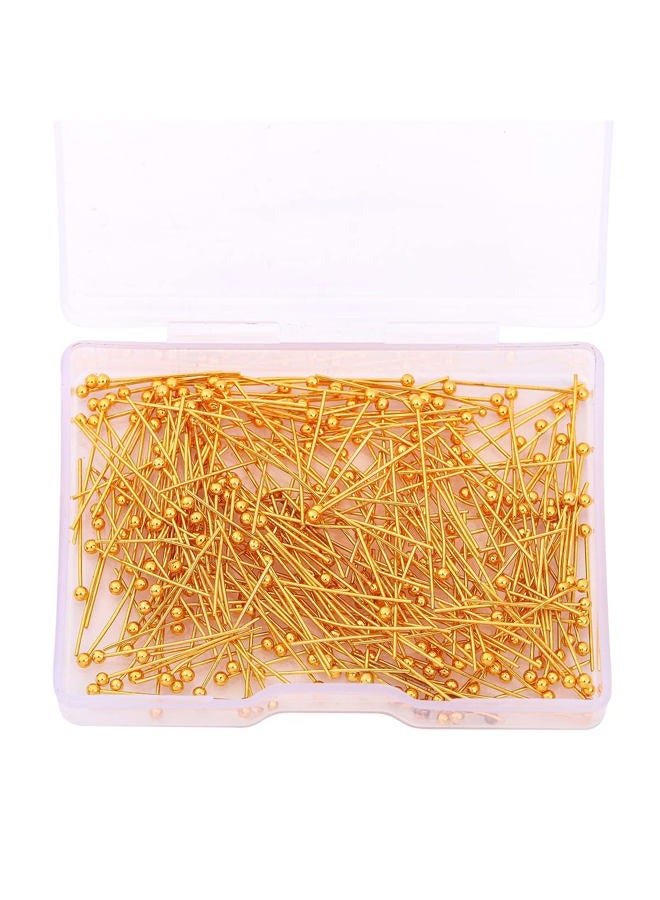 BEADIA Rose Gold Plated Flat Head Pins Non Tarnish 40mm 150pcs for Jewelry Making Findings - Image 5