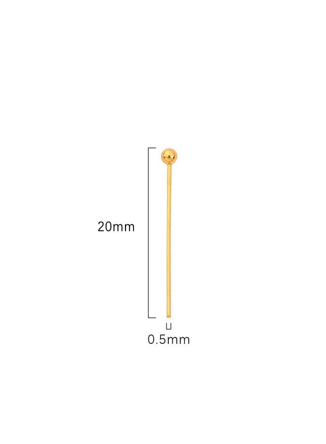 BEADIA Rose Gold Plated Flat Head Pins Non Tarnish 40mm 150pcs for Jewelry Making Findings - Image 2