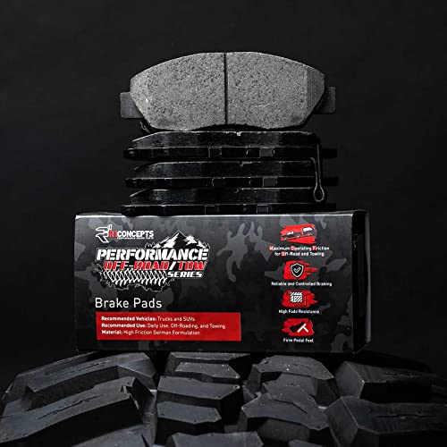 R1 Concepts Concepts Performance OffRoadTow Brake Pads 2400222300 Front - Image 4
