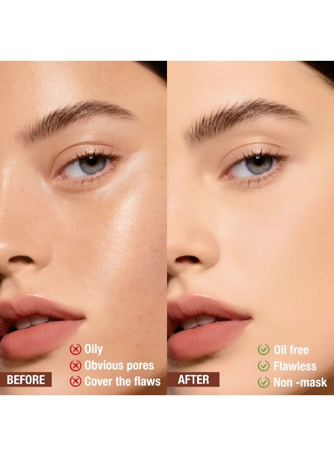 أو.تو.أو Super Fine Setting Powder SPF 30 – Lightweight Oil-Control, Soft Matte Finish & Long-Lasting Shine Control with Sun Protection for Daily Makeup - Image 5