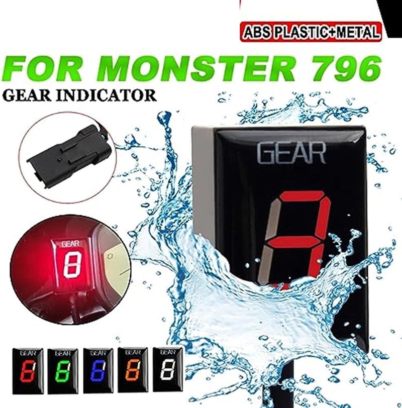 Vuzmode Motorcycle Gear Indicator for Monster 796 - Image 5