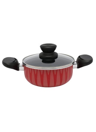 Non-Stick Aluminum Pot With Glass Lid With Heat Resistant Handle Red/Black - pzsku/Z44A2F474D8D3655CDB59Z/45/_/1685365412/838a7fbc-edf1-4ce5-8a04-40673cc6f920