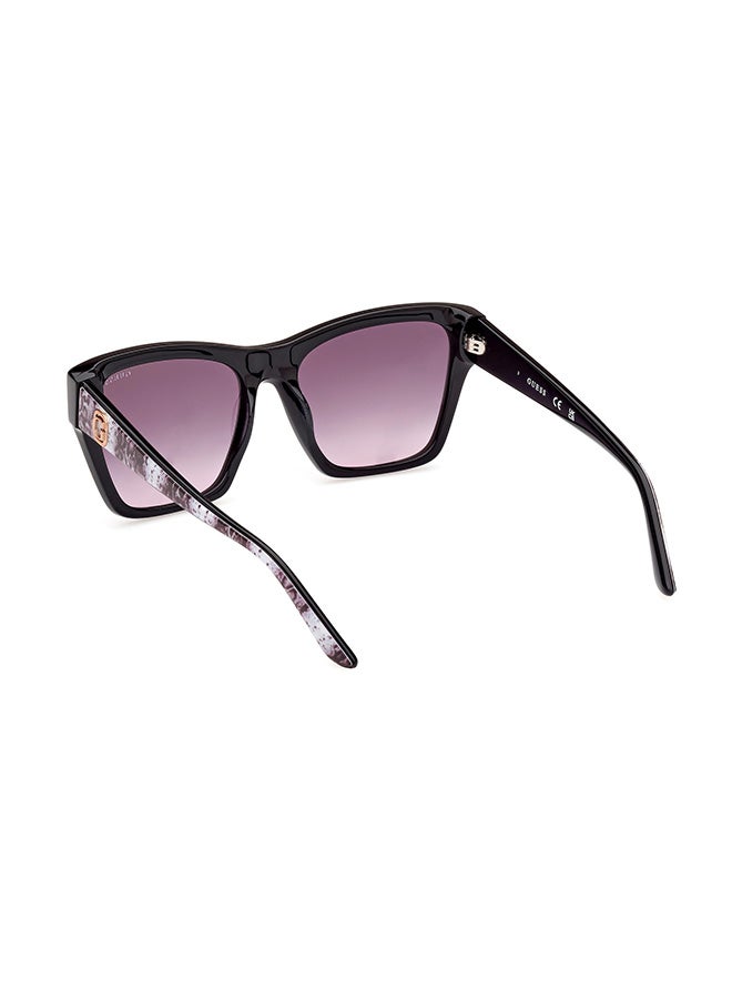 GUESS Women's UV Protection Square Sunglasses - GU0011301B55 - Lens Size: 55 Mm - Image 3