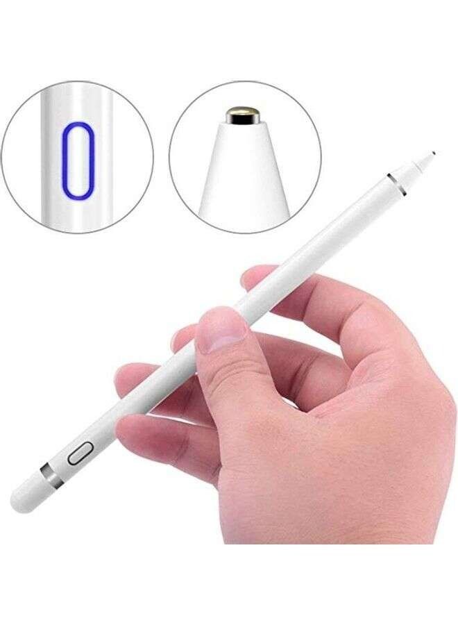 شيزي قلم رصاص لجهاز Apple iPad Pro 2018 9.7 "10.5" 12.9 "Tablets Touch Stylus Pen ، أبيض - Image 2