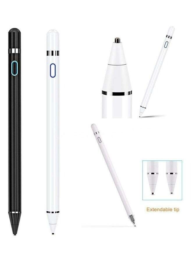 شيزي قلم رصاص لجهاز Apple iPad Pro 2018 9.7 "10.5" 12.9 "Tablets Touch Stylus Pen ، أبيض - Image 3