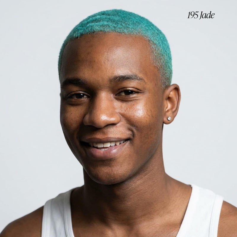 Adore Semi Permanent Hair Color (195 Jade) | Vegan & Cruelty-Free Green Hair Dye | No Ammonia, No Peroxide, No Alcohol | 4 Fl Oz - Image 2