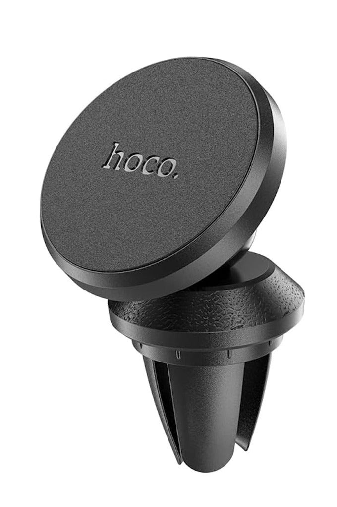 Hoco CA81 - Ligue, Air Vent Magnetic Car Holder (Air Outlet), Suitable For Mobile Phones Within 4.5-7 inch, Compatible With iPhone Samsung Xiaomi Oppo Huawei - Black - Image 2