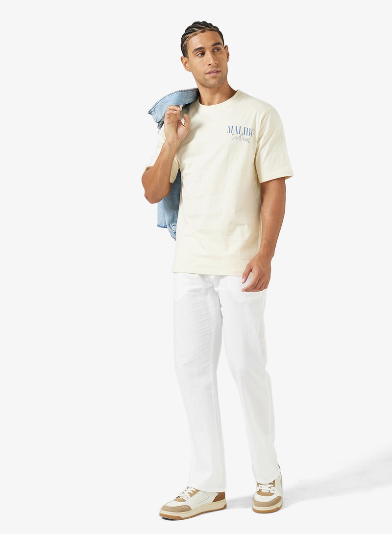 Seventy Five Relaxed Fit Linen Pants - Image 2