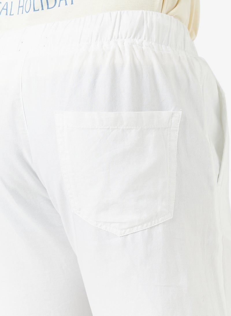 Seventy Five Relaxed Fit Linen Pants - Image 5